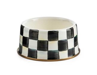 Royal Check Medium Pet Dish