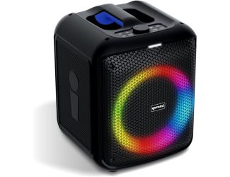 Portable Bluetooth Boombox with LED