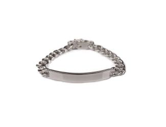 Men's Curb Link ID Bracelet
