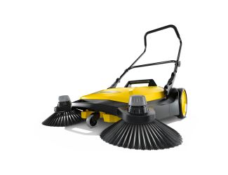 S 6 Twin Push Sweeper 10 Gallon