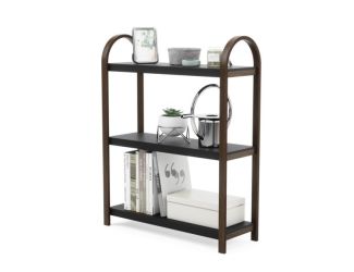 Bellwood Freestand Shelf 3 Tier Blk/Walnut