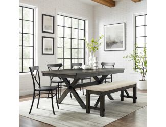Hayden 6Pc Dining Set W/Camille Chairs