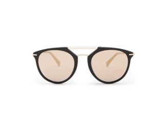 503 Round Sunglasses 53mm - Black