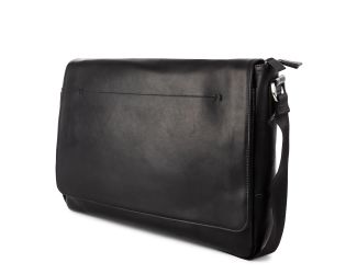 Colombian Leather Messenger-Black