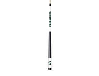 Michigan State Laser Etched Pool Cues