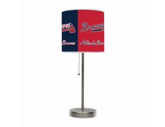 Atlanta Braves Chrome Lamp