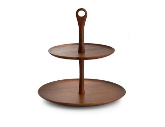 Skye Wood Tiered Dessert Stand