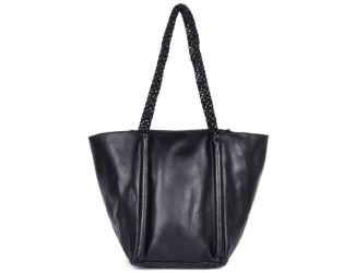 Wander Leather Tote Black