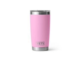 Yeti Rambler 20 oz Tumbler power Pink w Magslider Lid