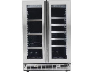 Lorraine 24-in French Door Beverage Center