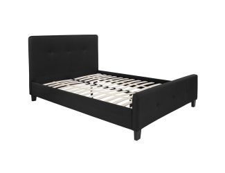 Black Full Size Tribeca Platform Bed Frame