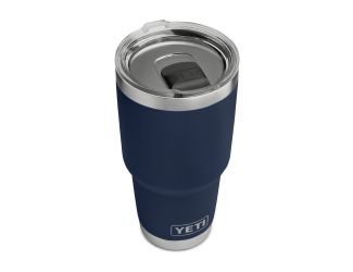 Yeti Rambler 30 oz Tumbler Navy  w Magslider Lid