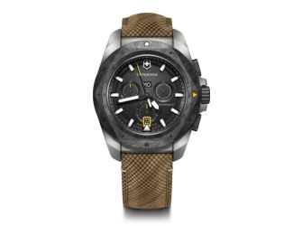 I.N.O.X. Chrono Titanium/Carbon, 43mm, Black Dial, Wood Strap Set