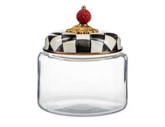 Royal Check Small Kitchen Canister