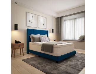Commercial 14 Inch Memory Foam and Pocket Spring Hybrid Mattress in a Box - Full