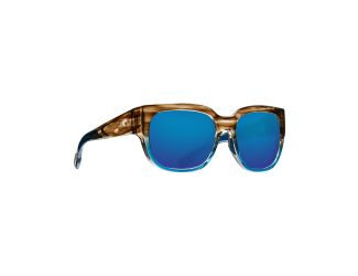 Waterwoman Polarized Sunglasses - Shiny Wahoo/Blue Mirror