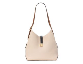 Deco Colorblocked Large Shoulder Bag - Milk Glass Multi