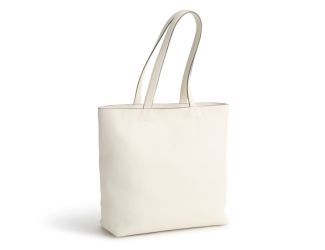 Original Zip Tote-Cottage Cream-Leather