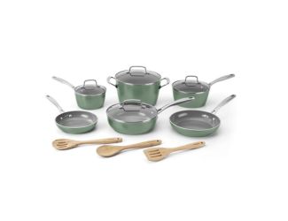 13 Pc. GreenChef Ceramica XT Nonstick Cookware Set