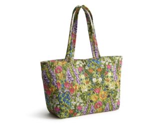 Small Hathaway Tote-Meadow Bouquet-Premium Cotton