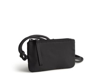 Zip Card Pouch Lanyard-Moonless Night-Lightweight Nylon