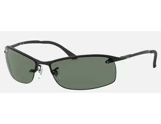 Ray-Ban Rimless Wrap Men's Non-Polar Sunglasses Size 63
