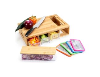 Bamboo Food Prep Station