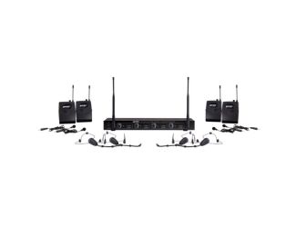 UHF Wireless Quad Headset System
