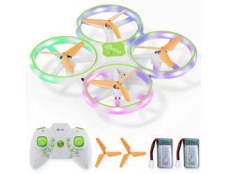 Dragonfly Drone with LED Light Effects-Green