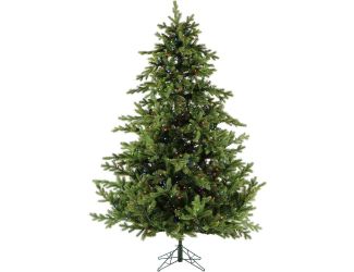 9-Ft. Woodside Pine Christmas Tree with Multi-Color LED Lighting, EZ Connect, and Remote Control