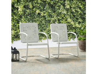 Bates 2Pc Retro Outdoor Chair Set