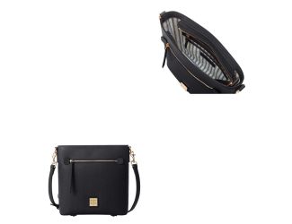 Saffiano Zip Crossbody