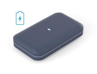 PhoneSoap GO UV Sanitizer/6,000 mAh Power Bank -Indigo