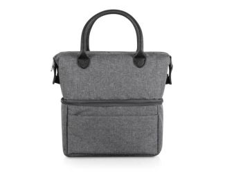 Urban Lunch Bag - Beige with Brown Accents