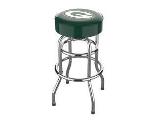 Green Bay Packers Chrome Bar Stool