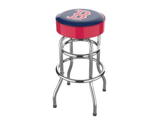Boston Red Sox Chrome Bar Stool