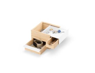 Stow It Mini Jwl Box Wht/Nat