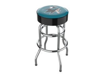 San Jose Sharks Chrome Bar Stool