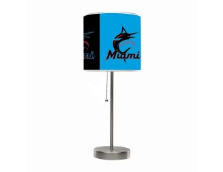 Florida Marlins Chrome Lamp