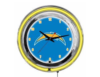 La Chargers 14" Neon Clock