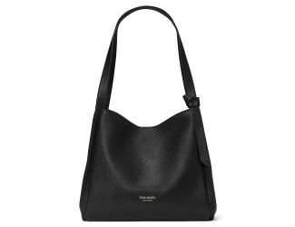 Knott Large Shoulder Bag - Black