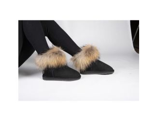 Womens Rocco Boot-Black-5