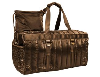 Metallic Quilted Duffle Size 22"