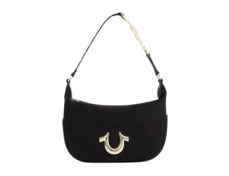 Horseshoe Link Eyelet Hobo Bag Size 6.25 X 11.5''