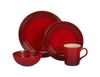 16pc Vancouver Dinnerware Set Cerise