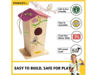 Stanley Jr. Tall Birdhouse DIY Kit