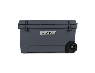 65qt Hardside Cooler w/ Wheels Charcoal