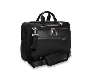 @Work Large Expandable Brief - Black