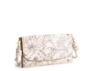 Wildwood Wallet Crossbody - Bloom Cottage Cream - Leather
