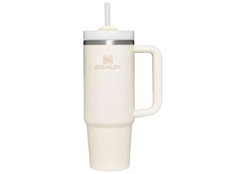 Stanley The Quencher H2.0 Flowstate Tumbler, 30 oz, Cream Tonal